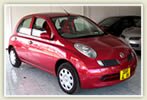 Nissan March Car Rental Mauritius